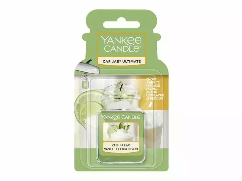 Yankee Candle Auto-Lufterfrischer Car Jar Ultimate Vanilla Lime 1 Yankee Candle Auto-Lufterfrischer Car Jar Ultimate Vanilla Lime