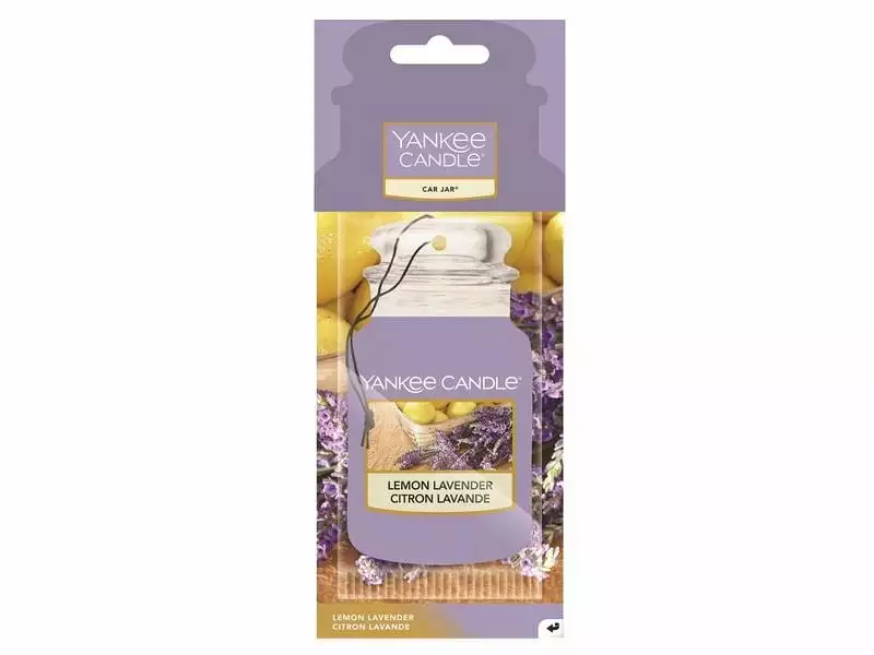 Yankee Candle Auto-Lufterfrischer Car Jar Lemon Lavender 1 Yankee Candle Auto-Lufterfrischer Car Jar Lemon Lavender
