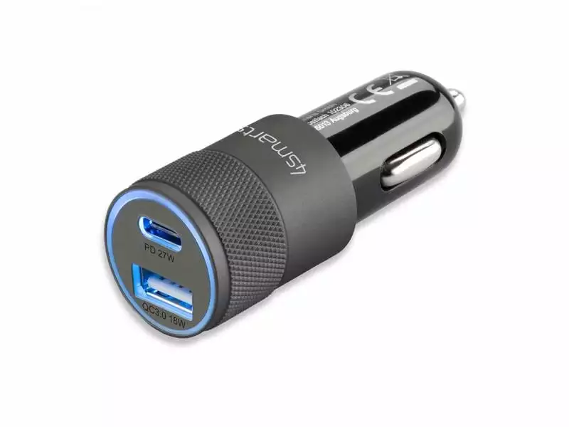 4smarts Autoladegerät Kfz- Rapid Quick Charge + PD 27W 2 4smarts Autoladegerät Kfz- Rapid Quick Charge + PD 27W – Bild 2