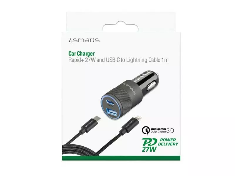 4smarts Autoladegerät Kfz- Rapid Quick Charge + PD 27W 7 4smarts Autoladegerät Kfz- Rapid Quick Charge + PD 27W – Bild 7