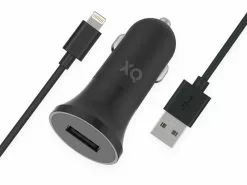 Xqisit Autoladegerät 35476 2.4A Schwarz