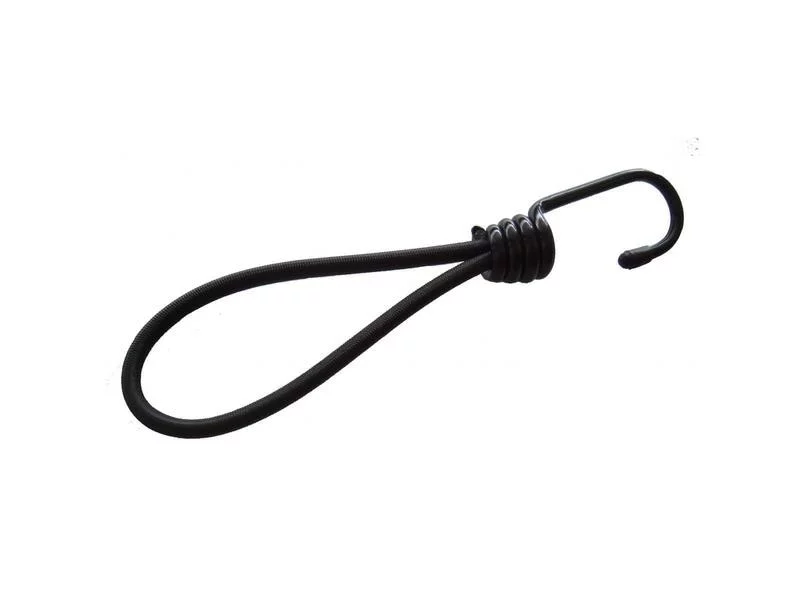 Zurrfix Haken mit Gummizugband 9 mm, Schwarz 1 Zurrfix Haken mit Gummizugband 9 mm, Schwarz