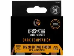Axe Nachfüllung Stick zu Alu Refill Vent Dark Temptation 2 Stück
