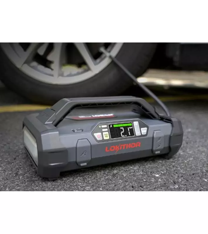 Lokithor Jump Starter und Luftpumpe 12V/ 2000A 5 Lokithor Jump Starter und Luftpumpe 12V/ 2000A – Bild 5