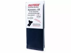 FASTECH Auto Kontrollschild Befestigungsset Schwarz