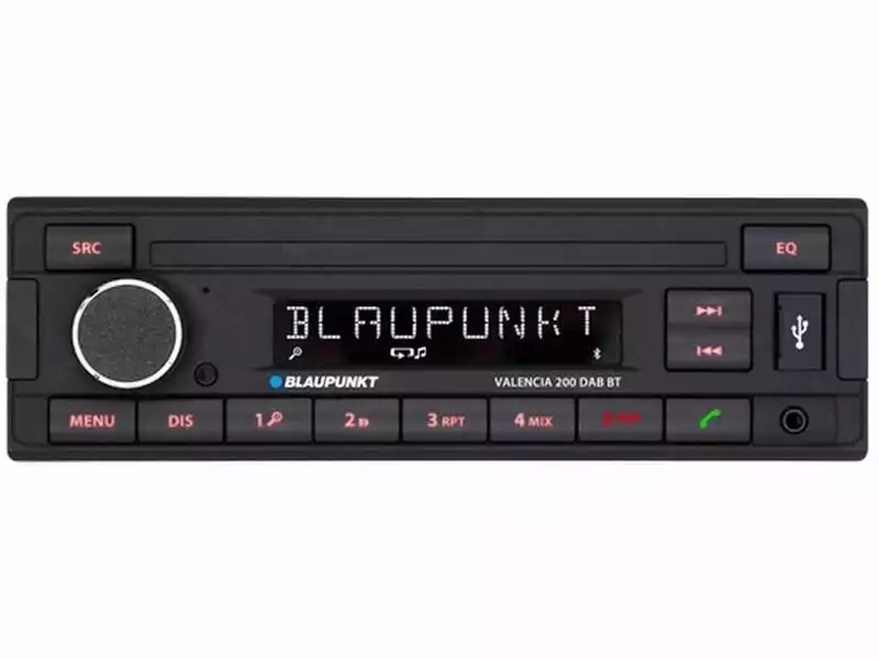 Blaupunkt Autoradio Valencia 200 DAB-BT 1 DIN 1 Blaupunkt Autoradio Valencia 200 DAB-BT 1 DIN