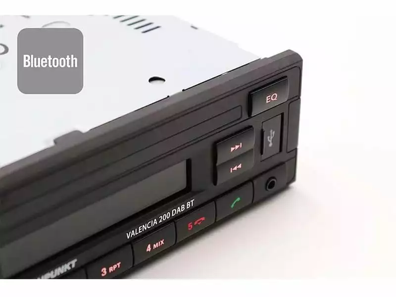 Blaupunkt Autoradio Valencia 200 DAB-BT 1 DIN 4 Blaupunkt Autoradio Valencia 200 DAB-BT 1 DIN – Bild 4