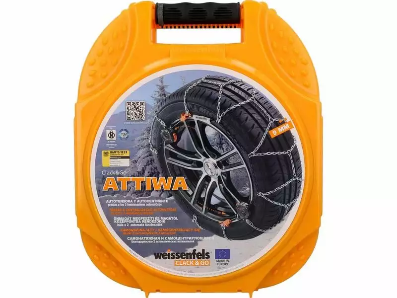 Weissenfels Stahlschneekette Attiwa Clack & Go 6 2 Weissenfels Stahlschneekette Attiwa Clack & Go 6 – Bild 2