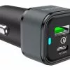 Nevox Autoladegerät Dual USB-C + USB-A 48W