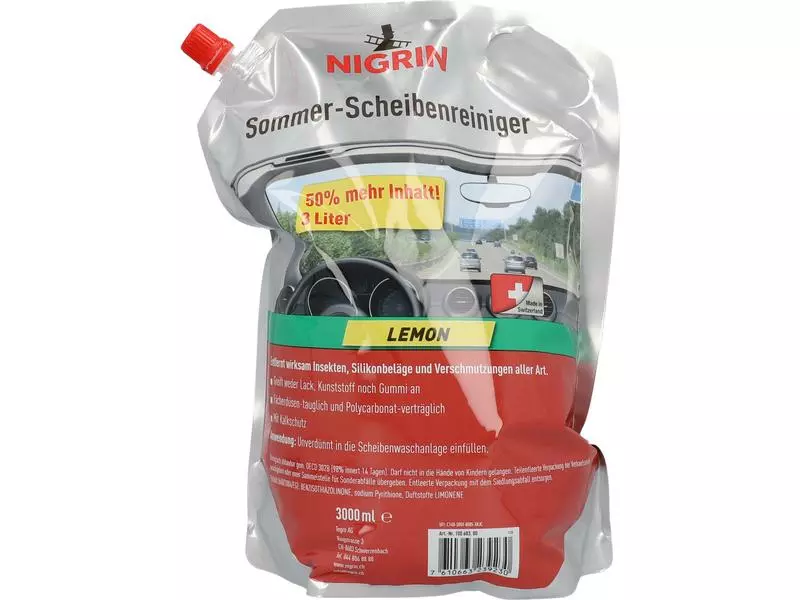 Nigrin Sommer-Scheibenreiniger Lemon Air, 3 l 1 Nigrin Sommer-Scheibenreiniger Lemon Air, 3 l