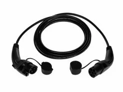 ANS Ladekabel Typ 2 auf Type 1 16 A glatt 5 m