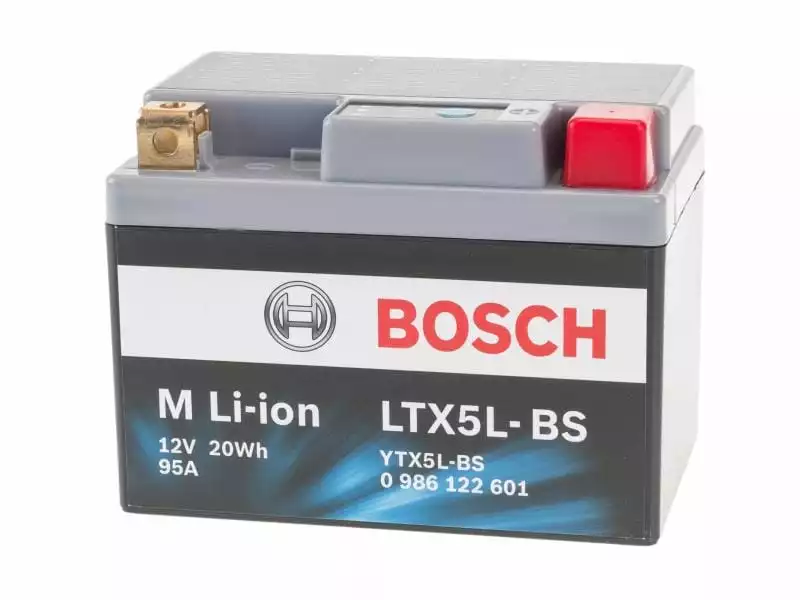 Bosch Automotive Motorradbatterie LTX5L-BS 1.6 Ah 1 Bosch Automotive Motorradbatterie LTX5L-BS 1.6 Ah
