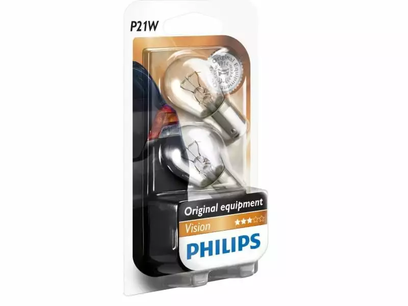 Philips Automotive Signallampen P21W PKW 1 Philips Automotive Signallampen P21W PKW