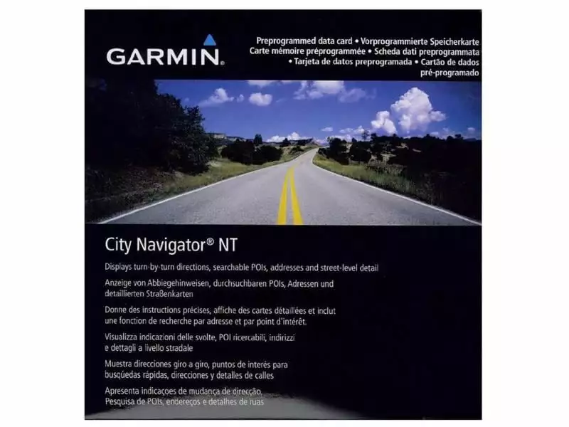 GARMIN Karte City Navigator Europa 1 GARMIN Karte City Navigator Europa