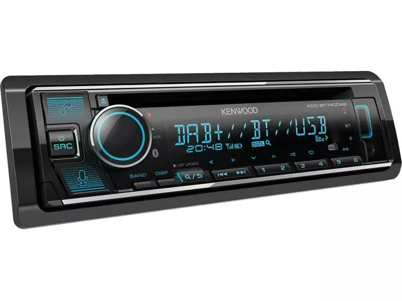Kenwood Autoradio KDC-BT740DAB 1 DIN 3 Kenwood Autoradio KDC-BT740DAB 1 DIN – Bild 3
