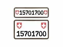 EASYKLICK Kennzeichenhalterset hoch, Schwarz -NAU Fahrzeug & Mobilitat Geschaft 52235439 xxl