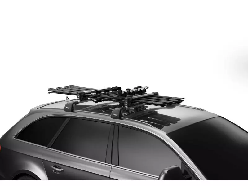 Thule Skiträger SnowPack S Silber 3 Thule Skiträger SnowPack S Silber – Bild 3