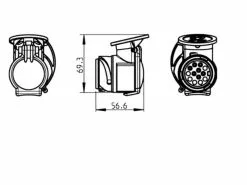 Südo Adapter 311069 13/7-polig -NAU Fahrzeug & Mobilitat Geschaft 53001125 xxl