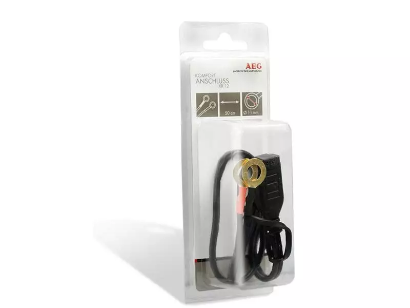 AEG Automotive Batterie-Ladekabel KR 12 mit Ringösen 2 AEG Automotive Batterie-Ladekabel KR 12 mit Ringösen – Bild 2