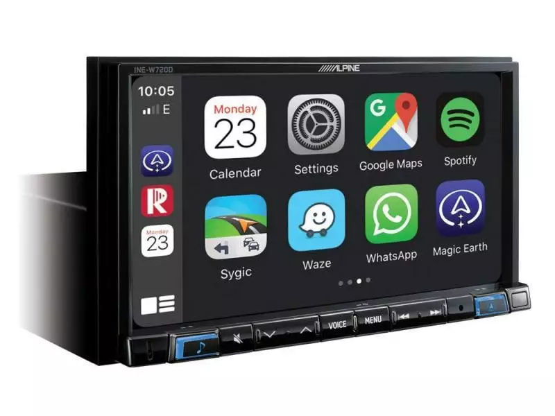 Alpine Autoradio INE-W720D 2 DIN 9 Alpine Autoradio INE-W720D 2 DIN – Bild 9