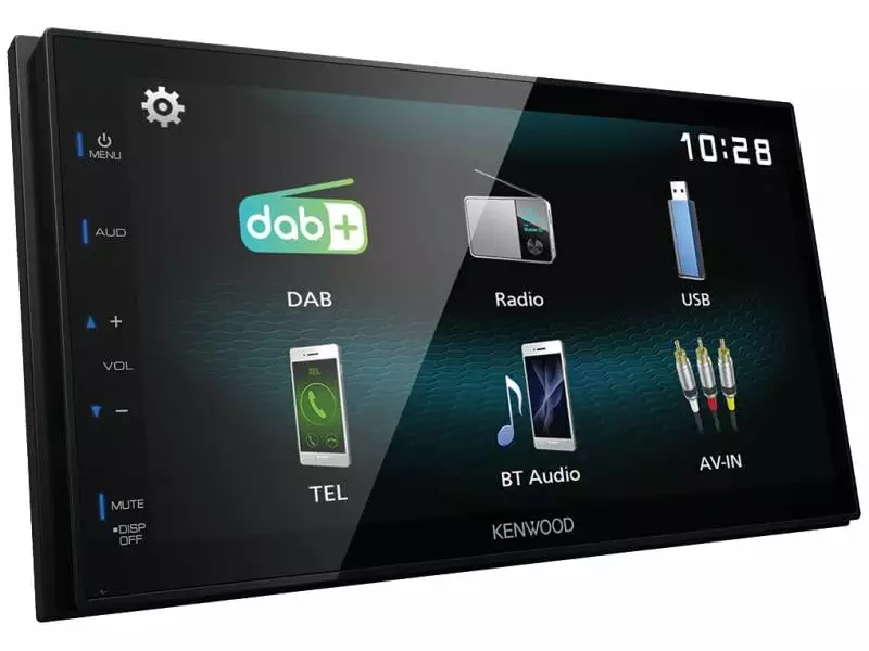 Kenwood Moniceiver DMX125DAB 2 DIN 2 Kenwood Moniceiver DMX125DAB 2 DIN – Bild 2