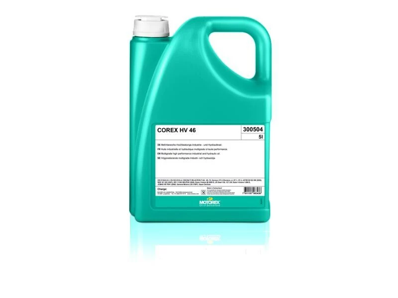 Motorex Hydraulik/Getriebe-Öl COREX HV 46, 5 l 1 Motorex Hydraulik/Getriebe-Öl COREX HV 46, 5 l