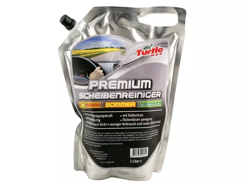 Turtle Wax Sommer-Scheibenreiniger Premium Lemon Air, 2 l 1 Turtle Wax Sommer-Scheibenreiniger Premium Lemon Air, 2 l
