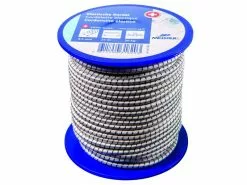 Meister Gummi-Spannseil Ø 3,5 mm, 25 m, 30 kg, Schwarzweiss